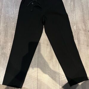 Kasper Black Dress Pants Straight-Leg